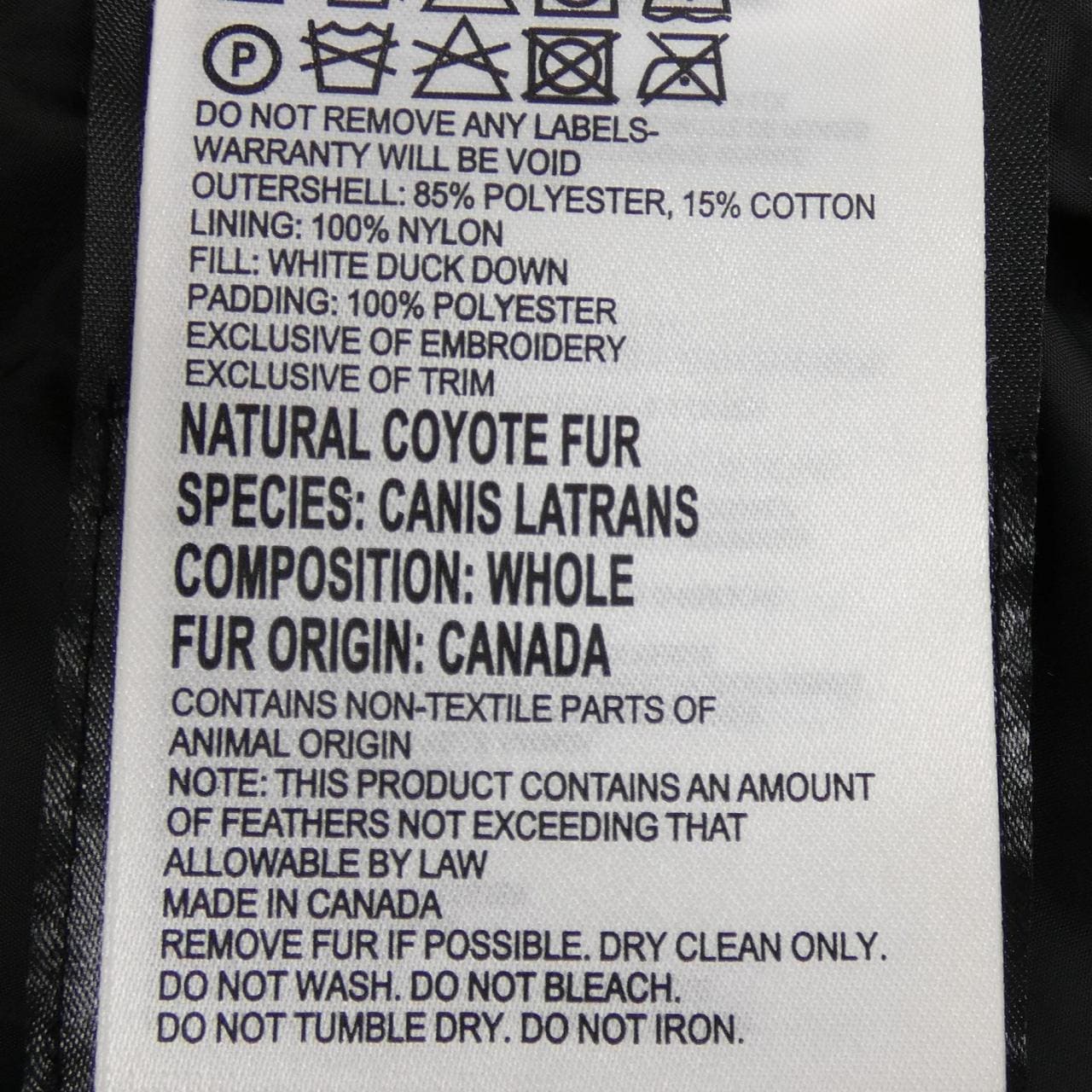 加拿大鵝CANADA GOOSE 2580LA ROSSCLAIR Rosclair羽絨大衣