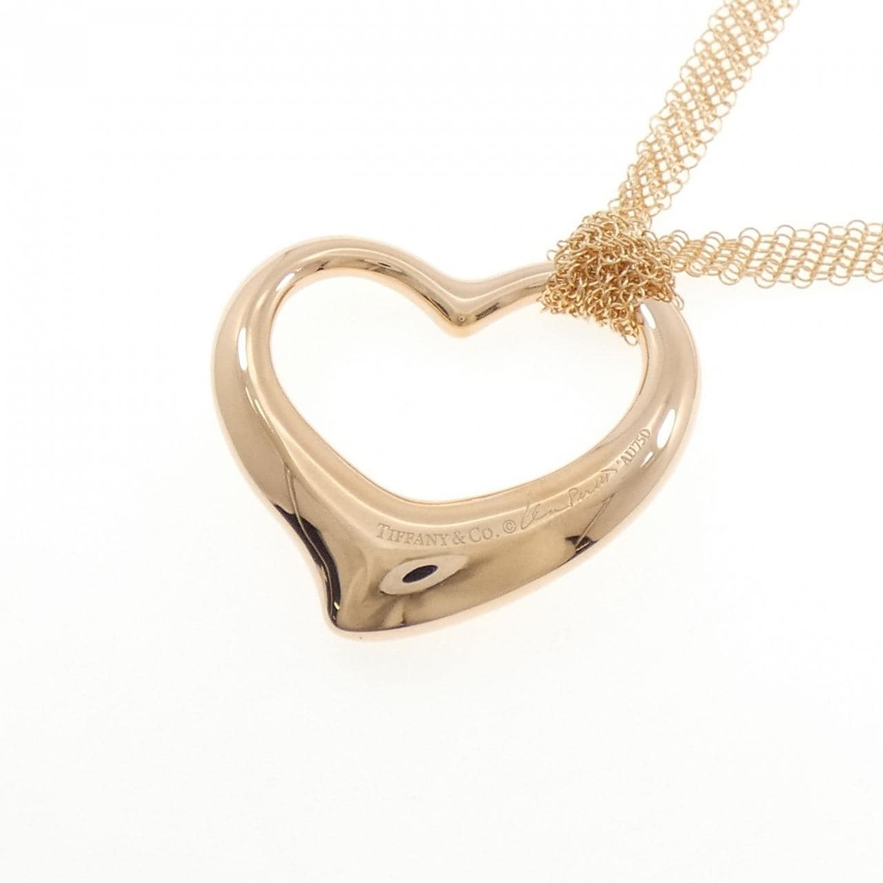 ティファニー オープンハート ネックレス