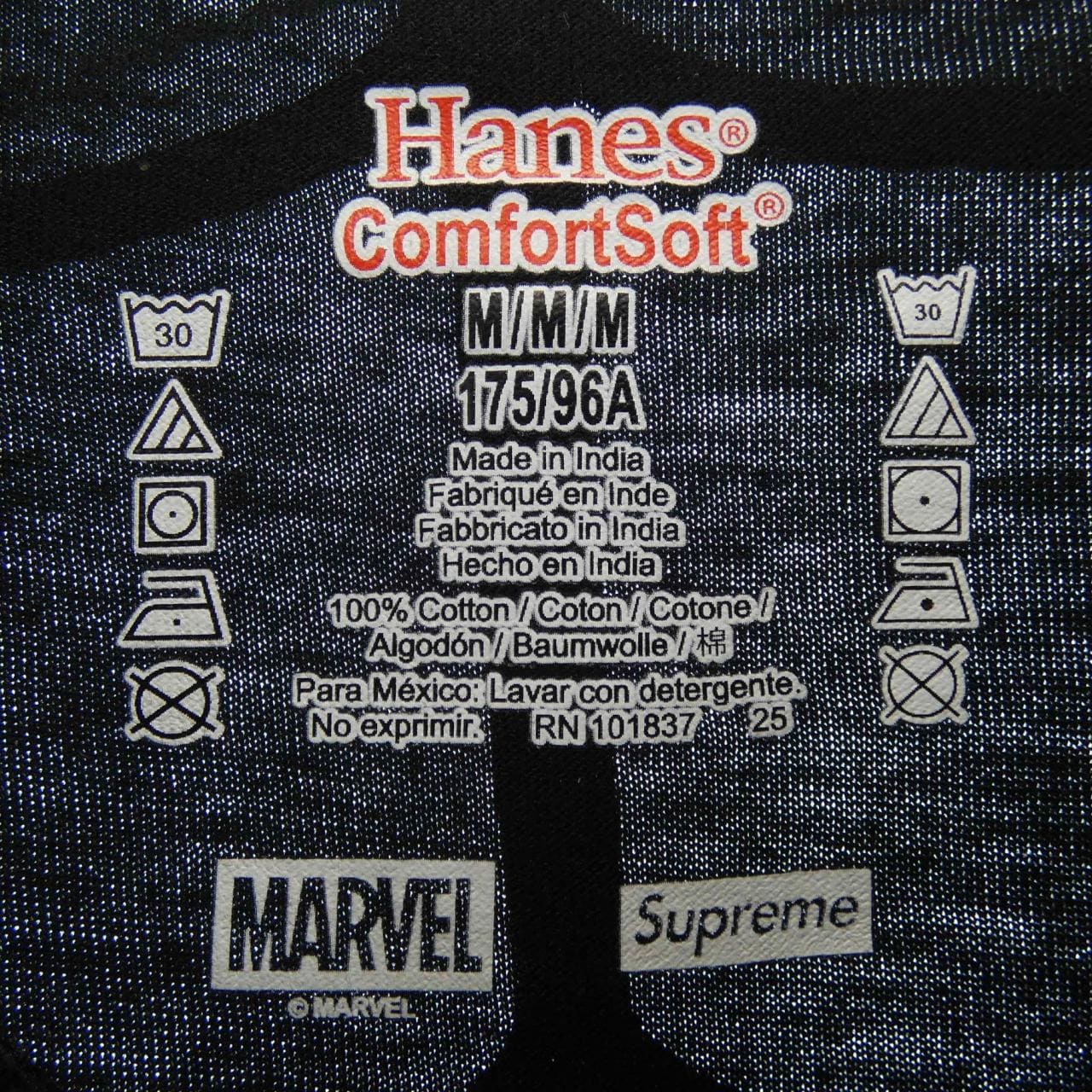 シュプリーム SUPREME HANES MARVEL Tシャツ