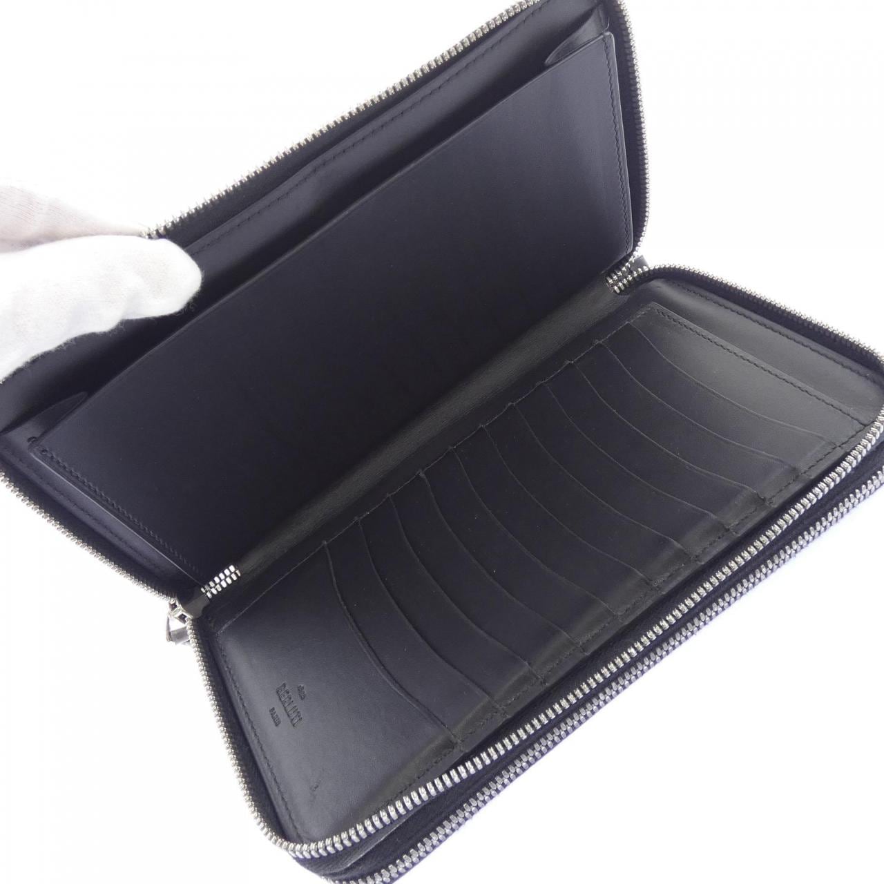 ベルルッティ Berluti タリスクリットレザーロングジップ WALLET