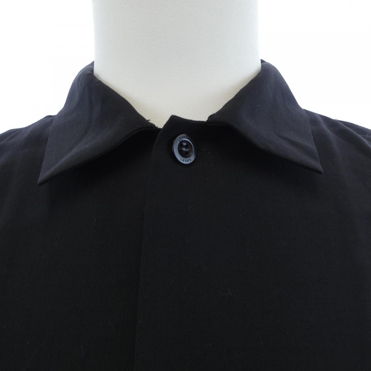 サカイ SACAI Wool Suiting x Nylon Twill Shirt 26-04011M S／Sシャツ
