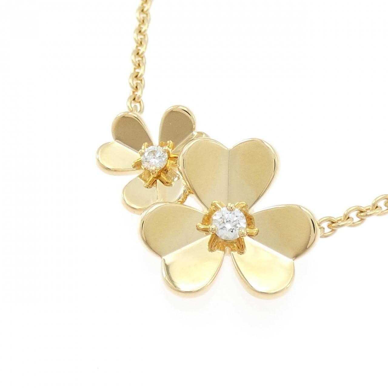 ヴァンクリーフ&アーペル フリヴォル 9フラワー ネックレス