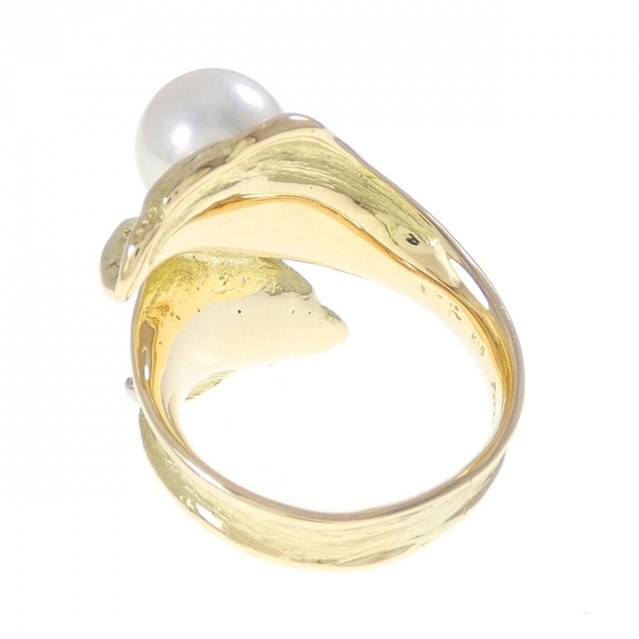 イワクラコウジ アコヤパール リング 7.8mm