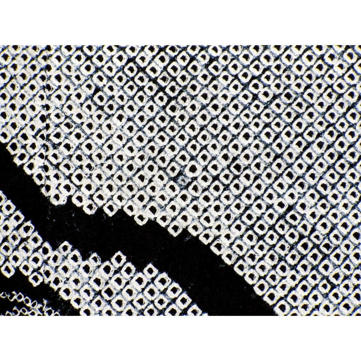 訪問着　総絞り　金彩加工