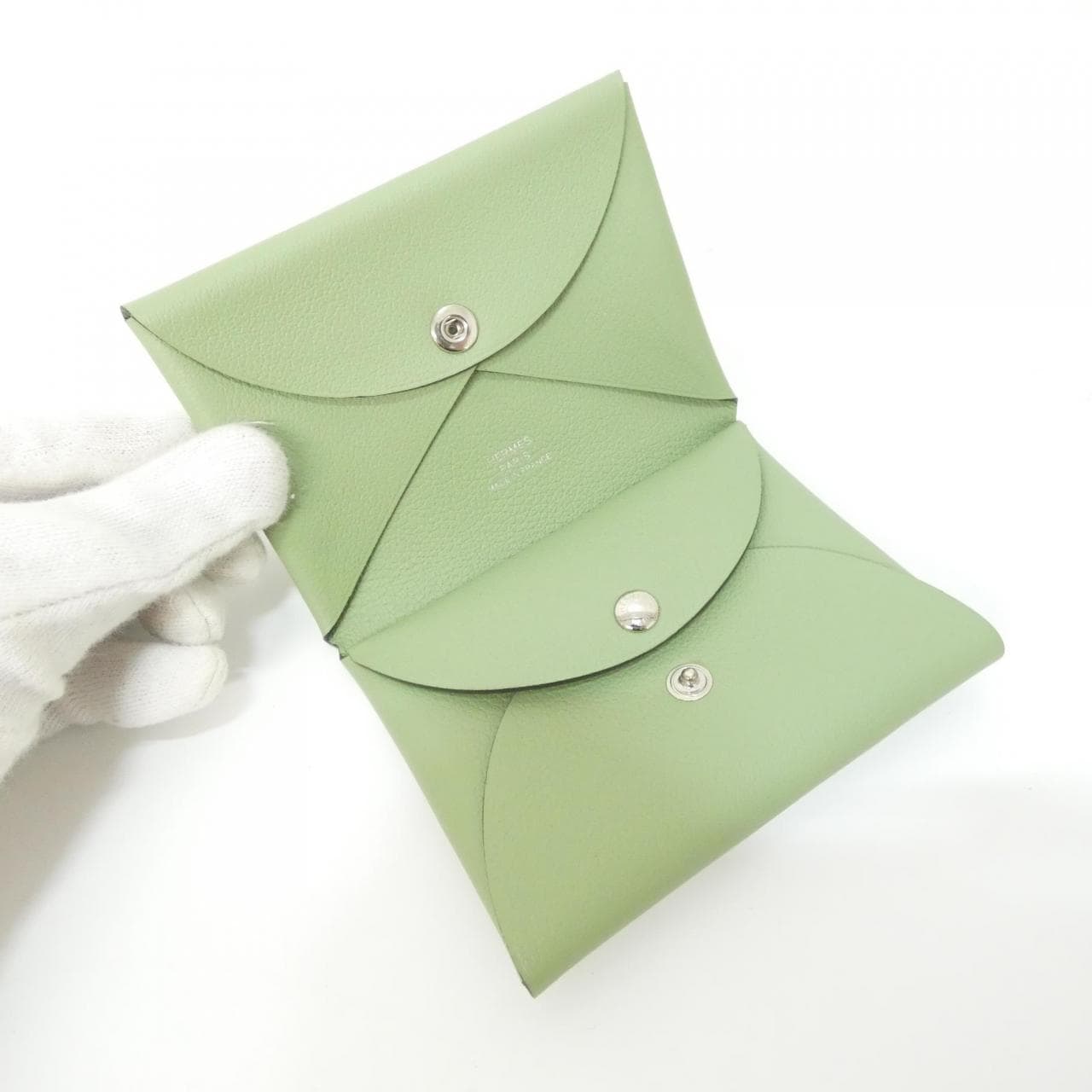 【未使用品】エルメス カルヴィ デュオ 085238CK コインケース