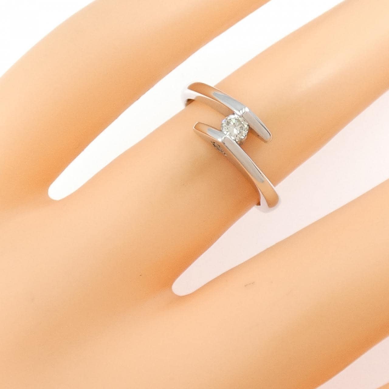 PT900 ダイヤモンド リング 0.15CT