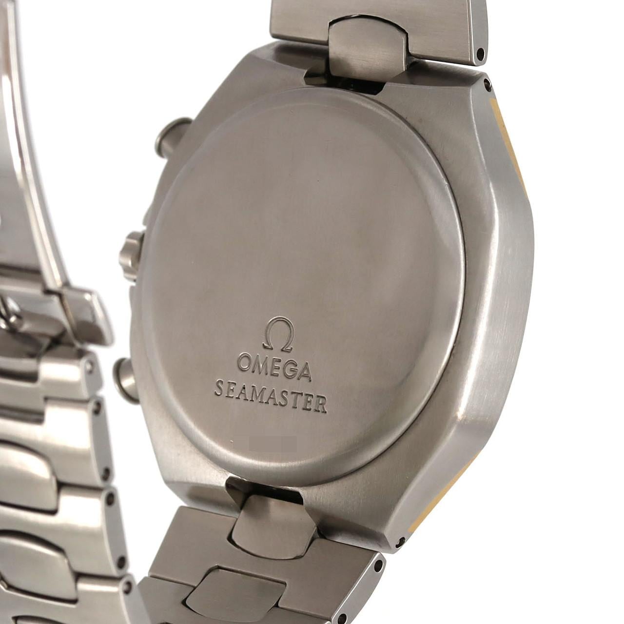 オメガ シーマスターポラリスクロノグラフ GPコンビ 386.1031 SSxGP クォーツ