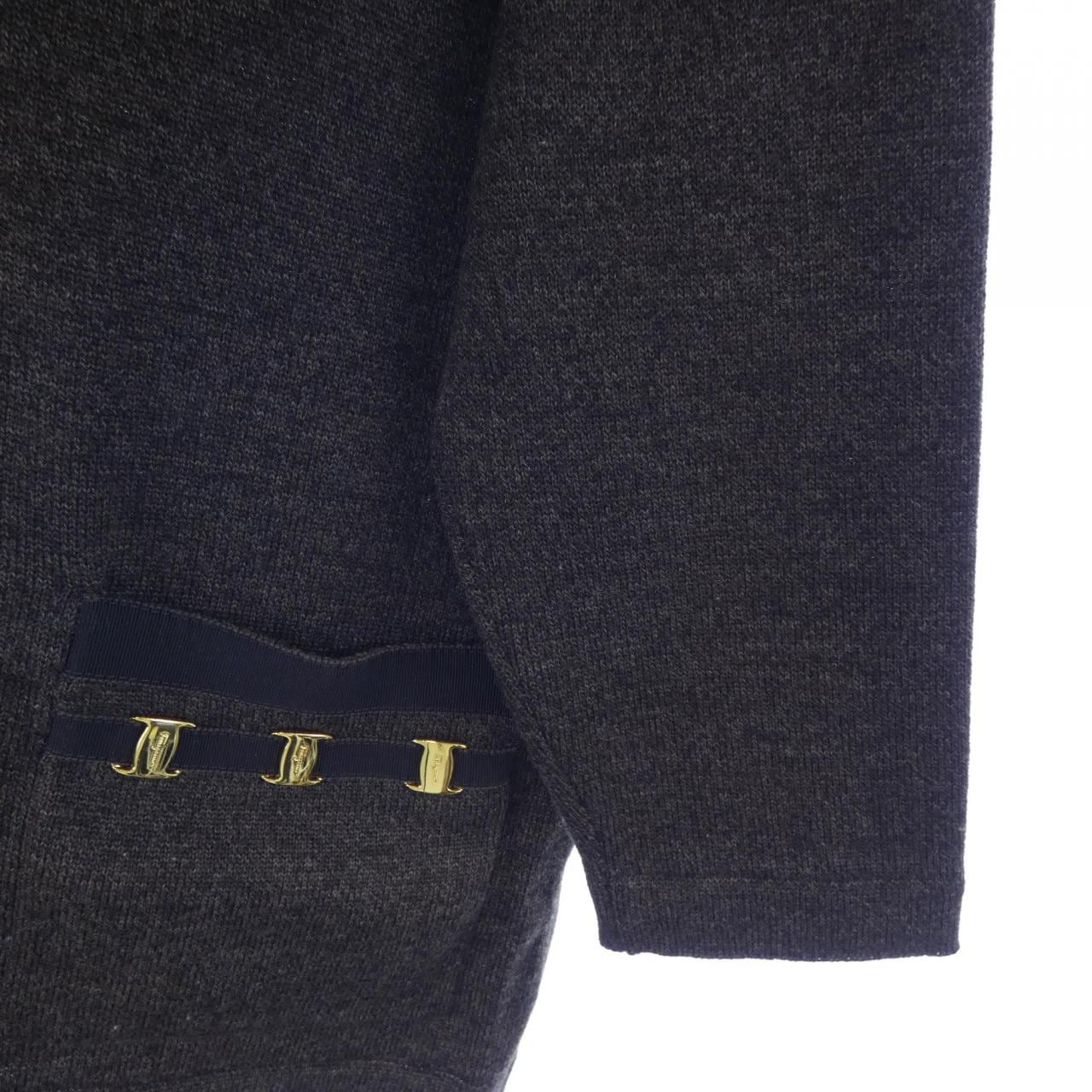 【ヴィンテージ】サルヴァトーレフェラガモ SALVATORE FERRAGAMO カーディガン