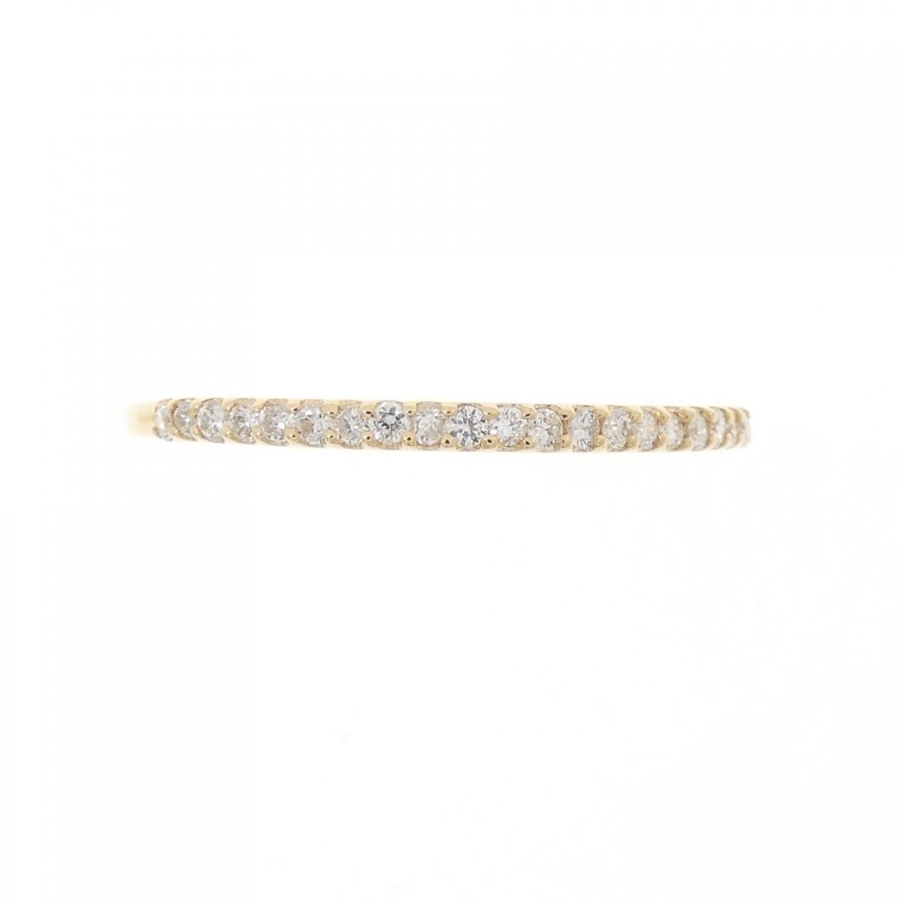 【リメイク】K18YG ダイヤモンド リング 0.10CT