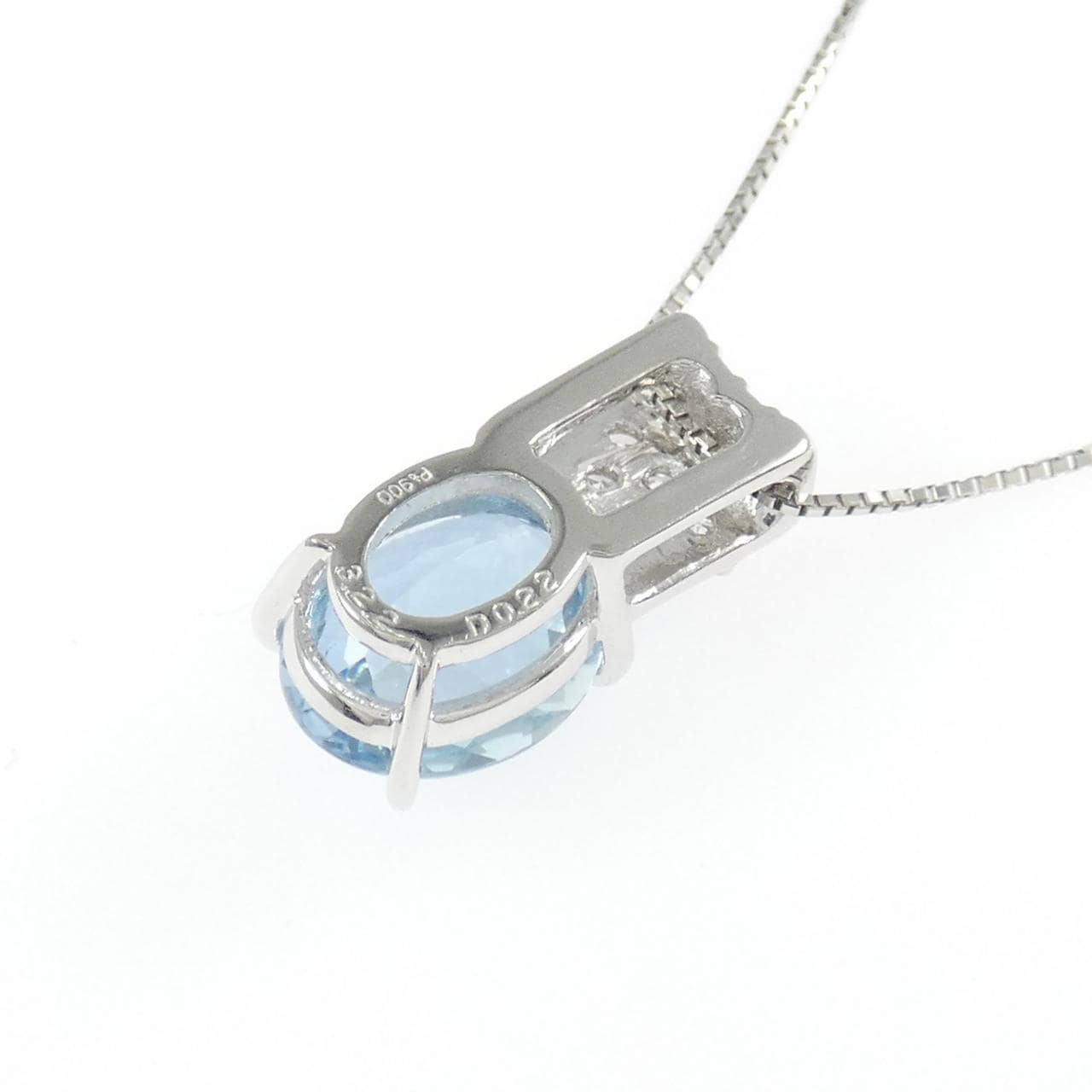 PT900/PT850 アクアマリン ネックレス 3.22CT