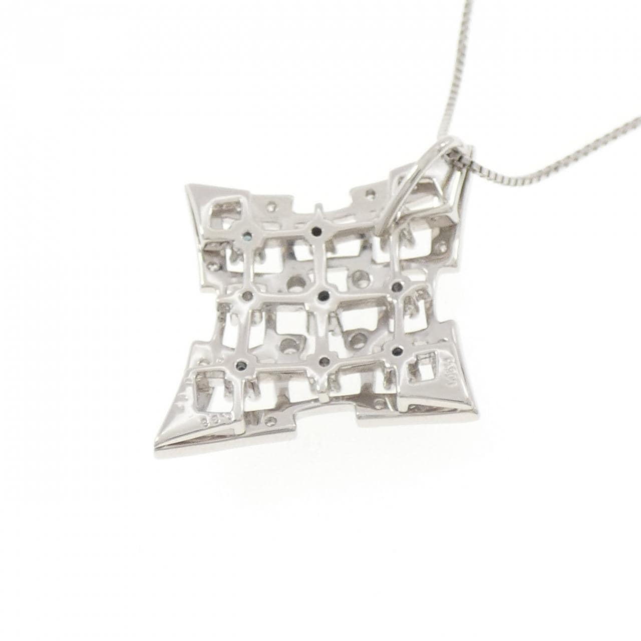 PT900/PT850 ダイヤモンド ネックレス 0.38CT
