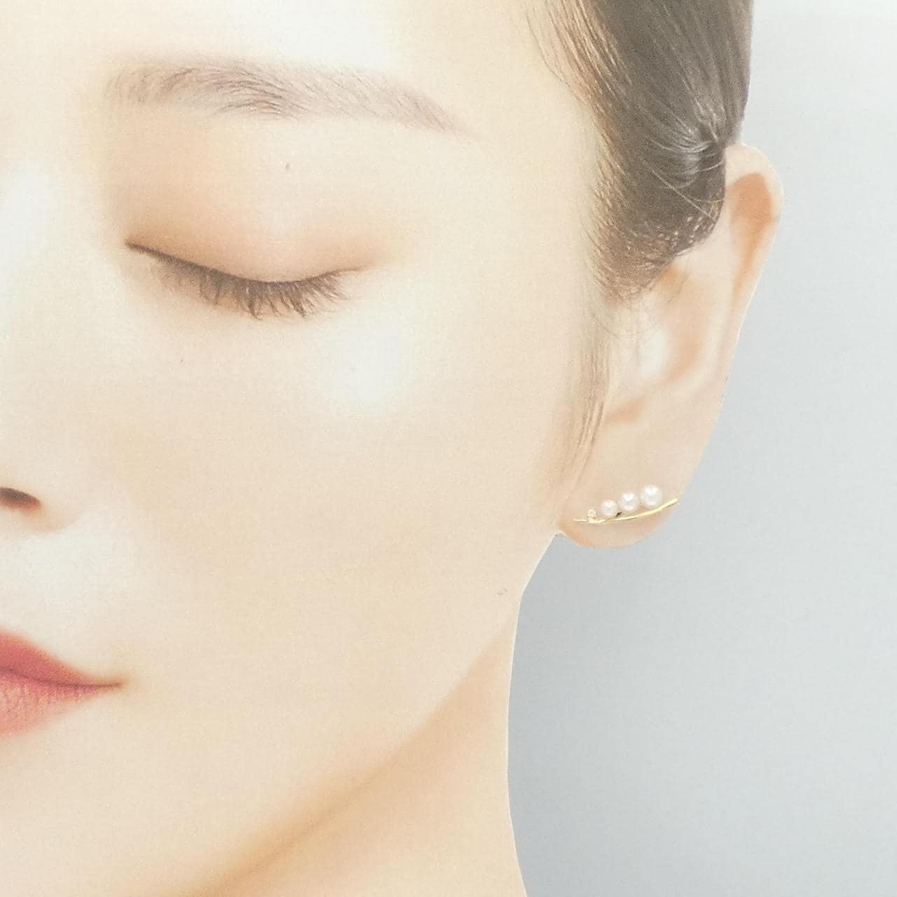 K18YG アコヤパール ピアス