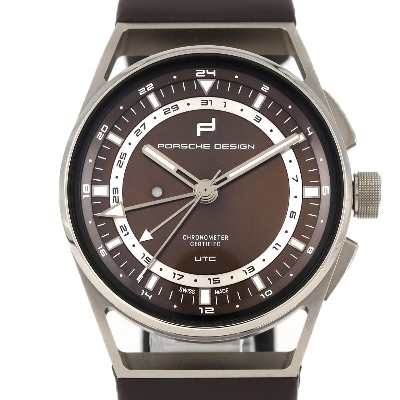 ポルシェ･デザイン 1919グローブタイマーUTC TI 6023.4.05.003.07.2 TI 自動巻