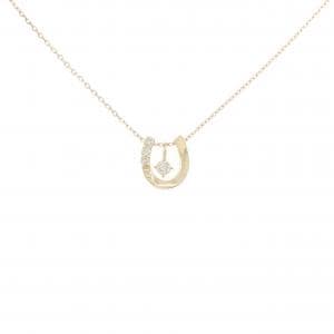 K10YG ダイヤモンド ネックレス 0.04CT