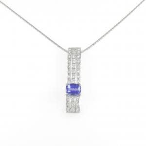 PT900/PT850 タンザナイト ネックレス 2.47CT