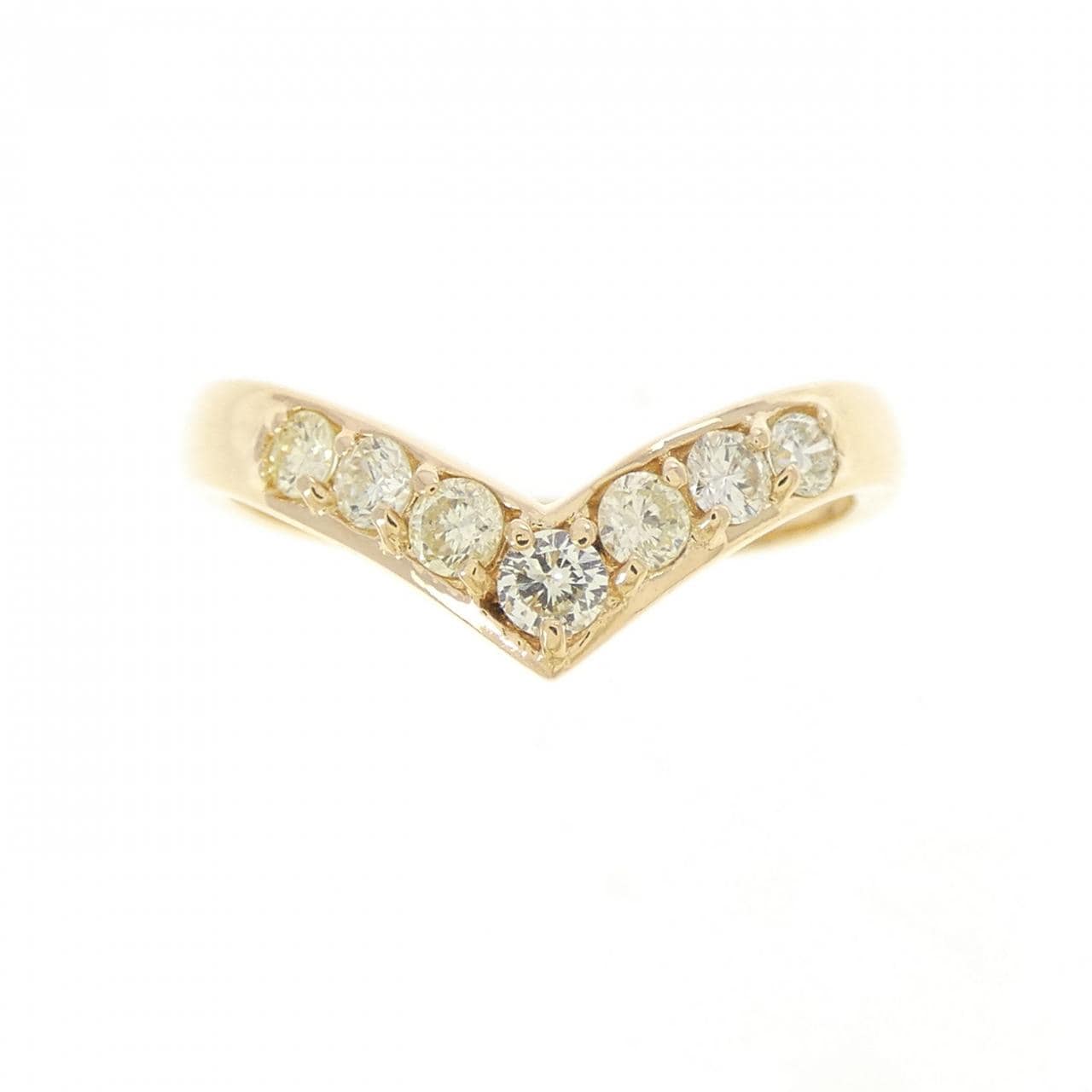 K18YG ダイヤモンド リング 0.30CT