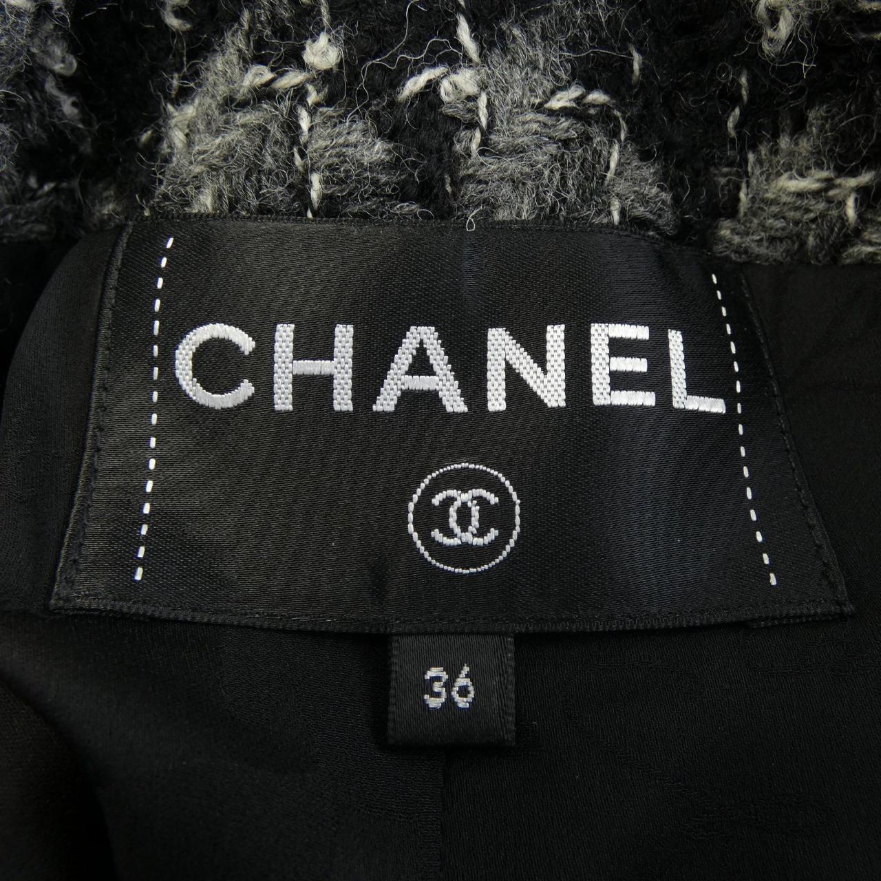 シャネル CHANEL ノーカラージャケット