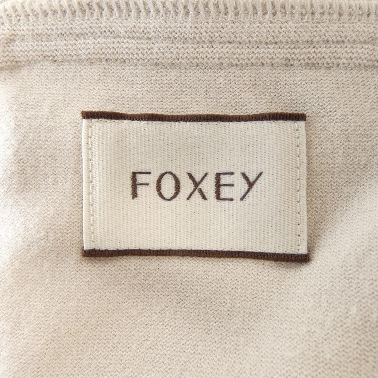 フォクシー FOXEY ノーカラージャケット