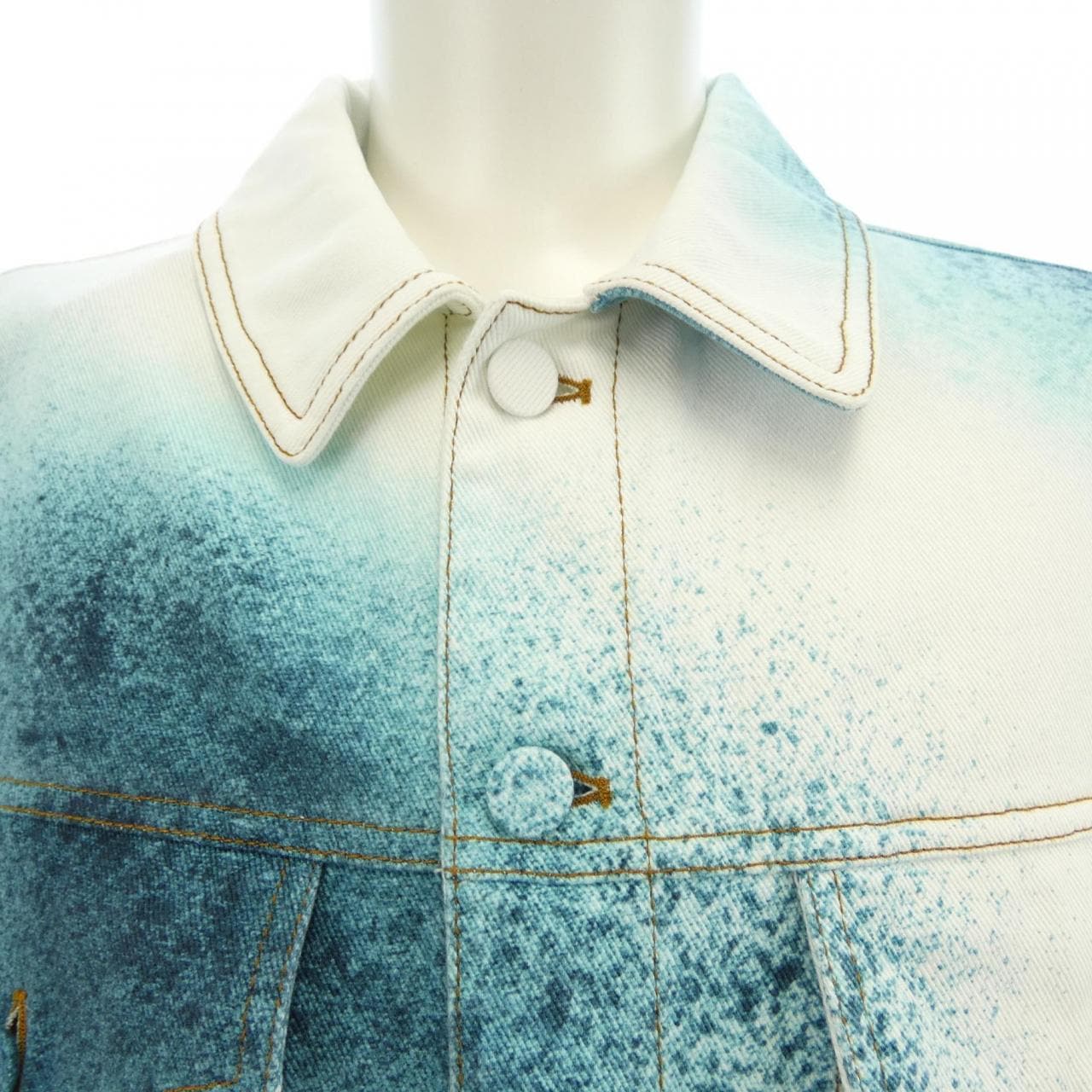 ルイヴィトン LOUIS VUITTON LVスプレーデニムジャケット HOA10WU14 デニムジャケット