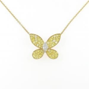 グラフ バタフライ ネックレス