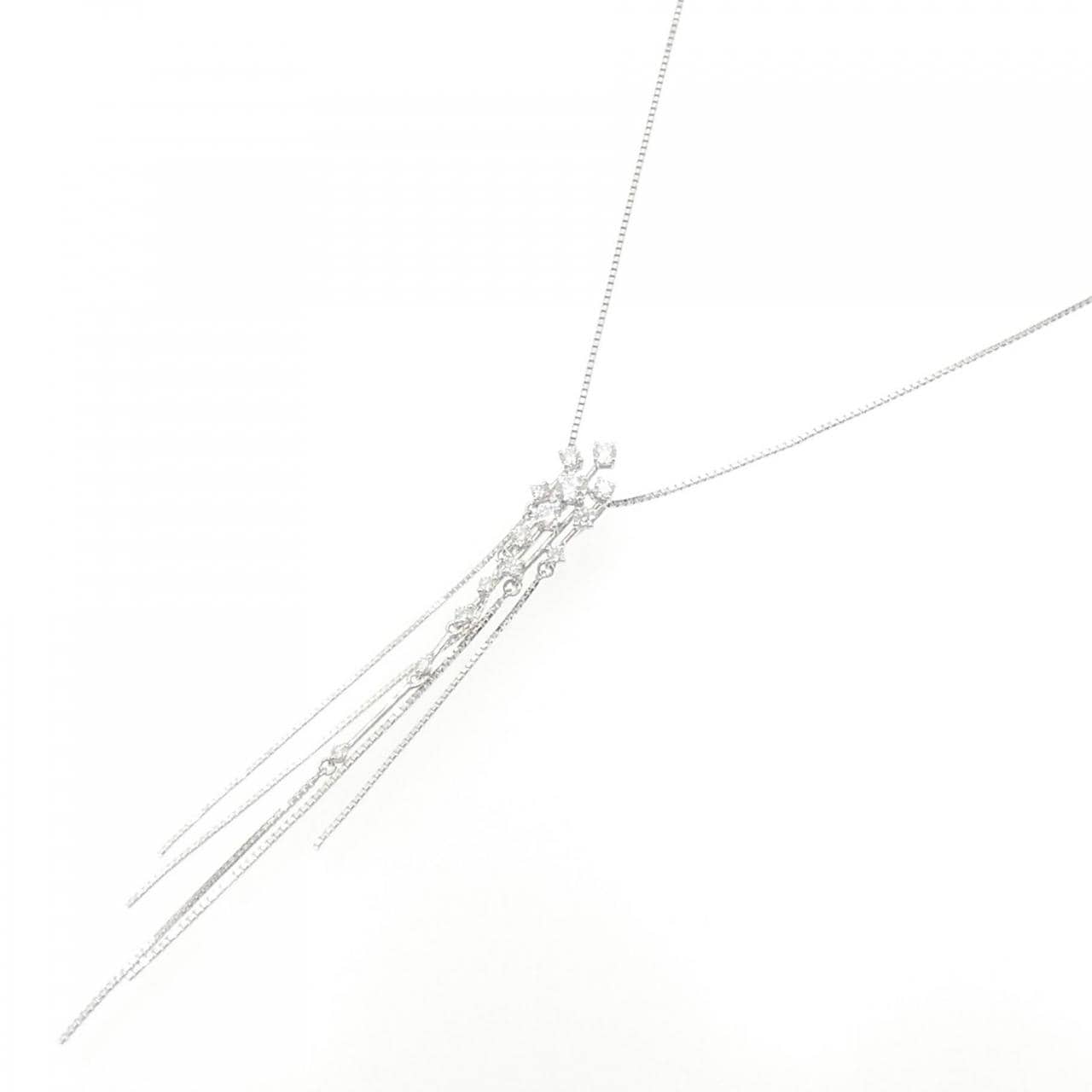 Tasaki Diamond necklace 0.74CT