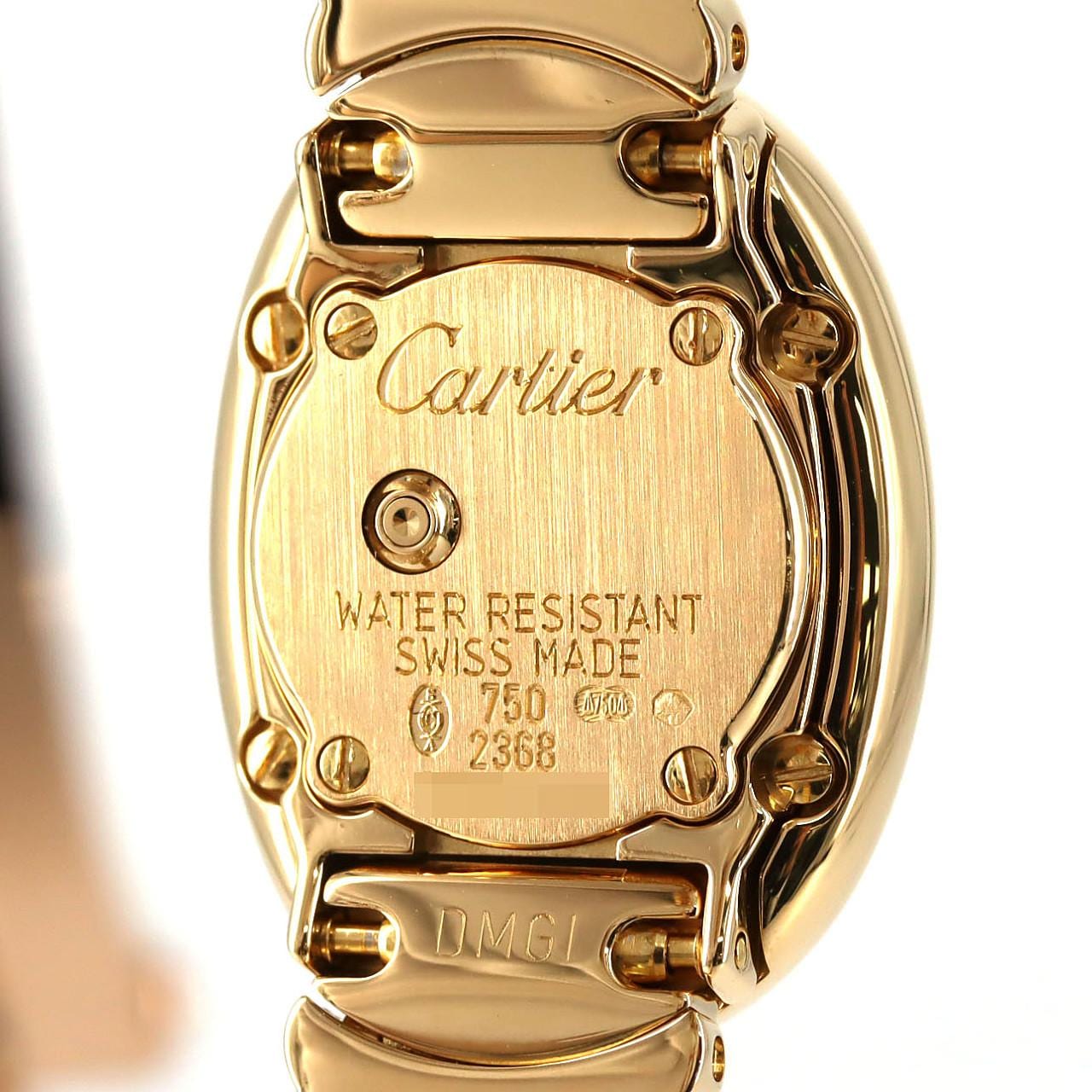 カルティエ ミニベニュワール YG W15109D8 YG クォーツ