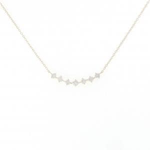 【リメイク】K10YG ダイヤモンド ネックレス 0.30CT