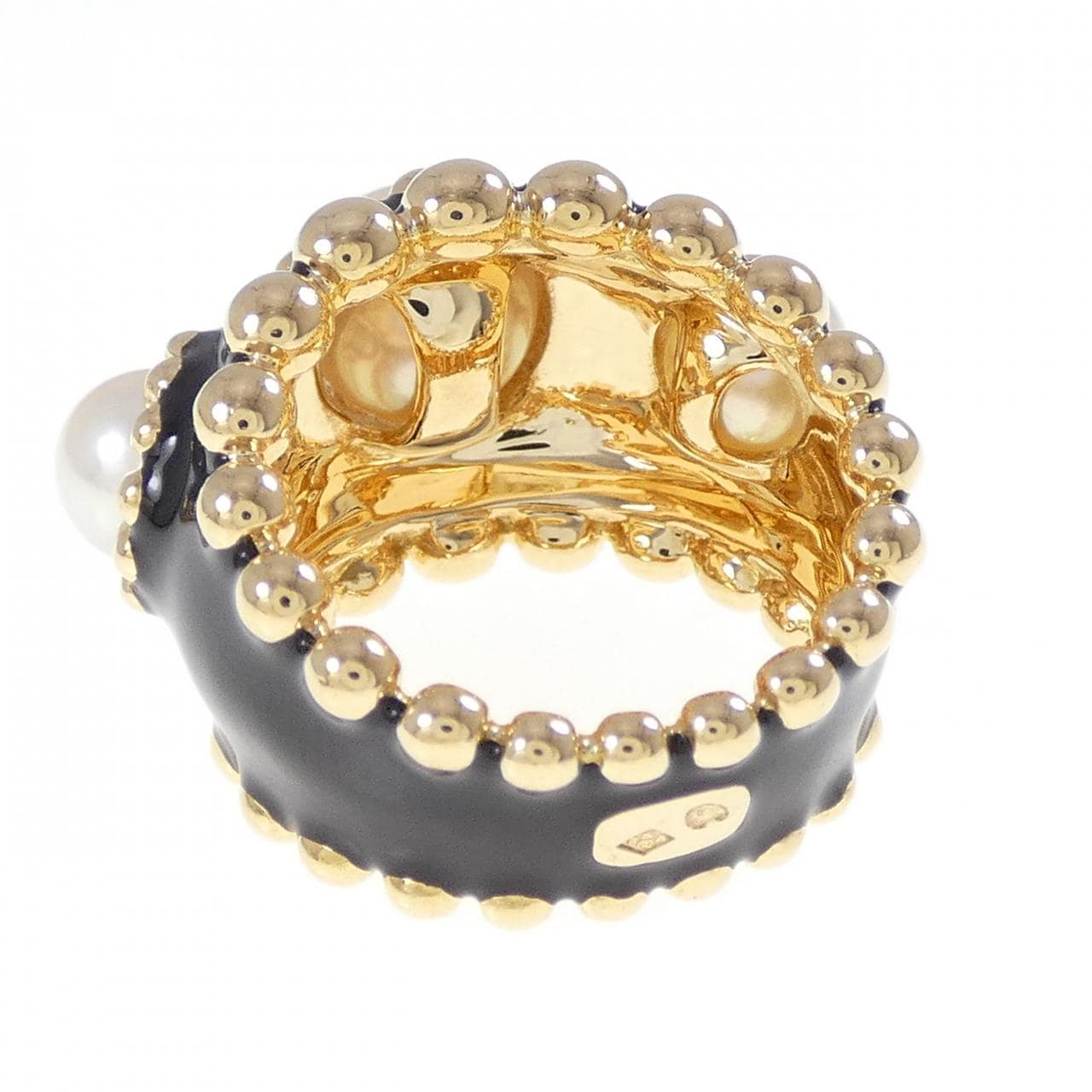 シャネル アコヤパール リング