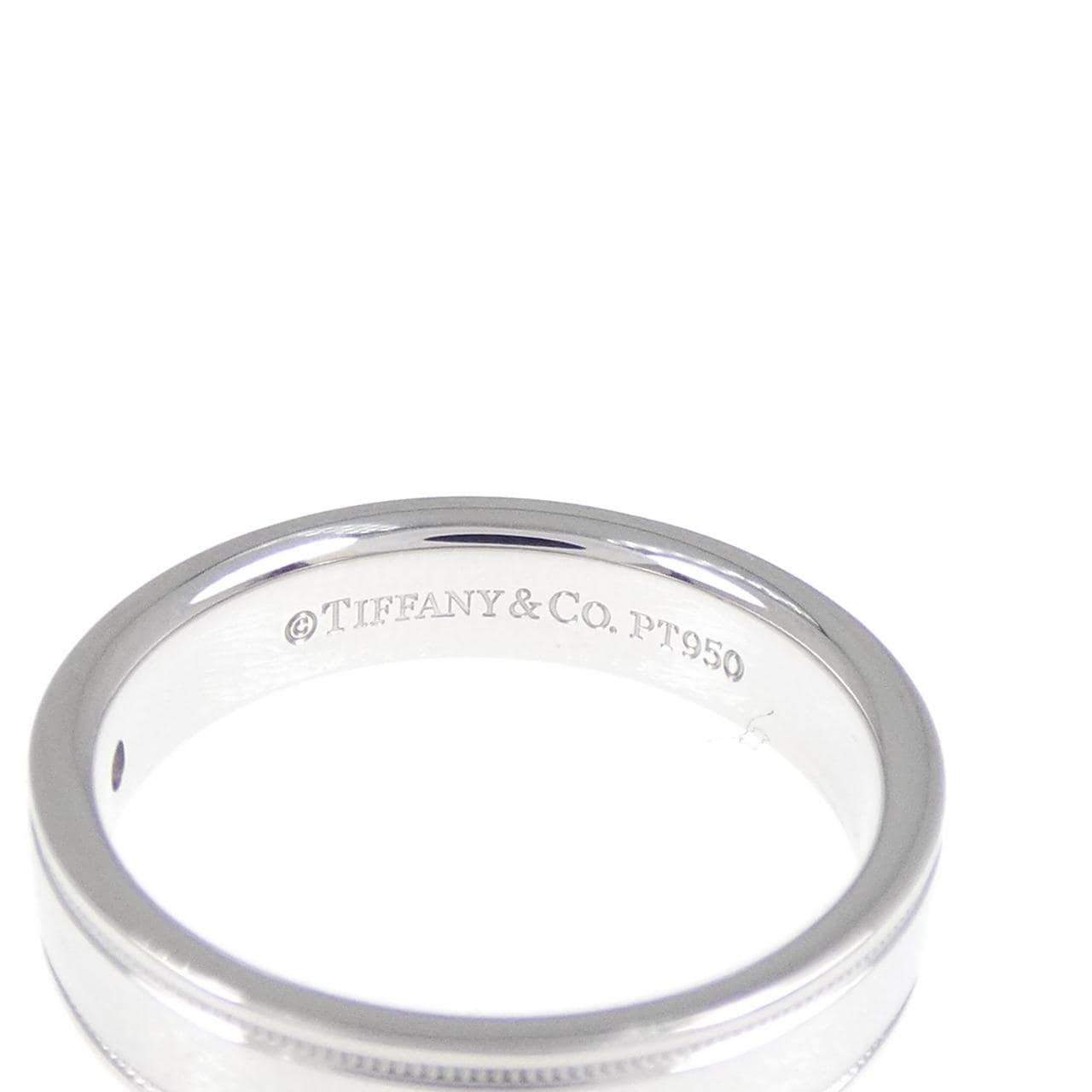 ティファニー ダブルミルグレイン リング