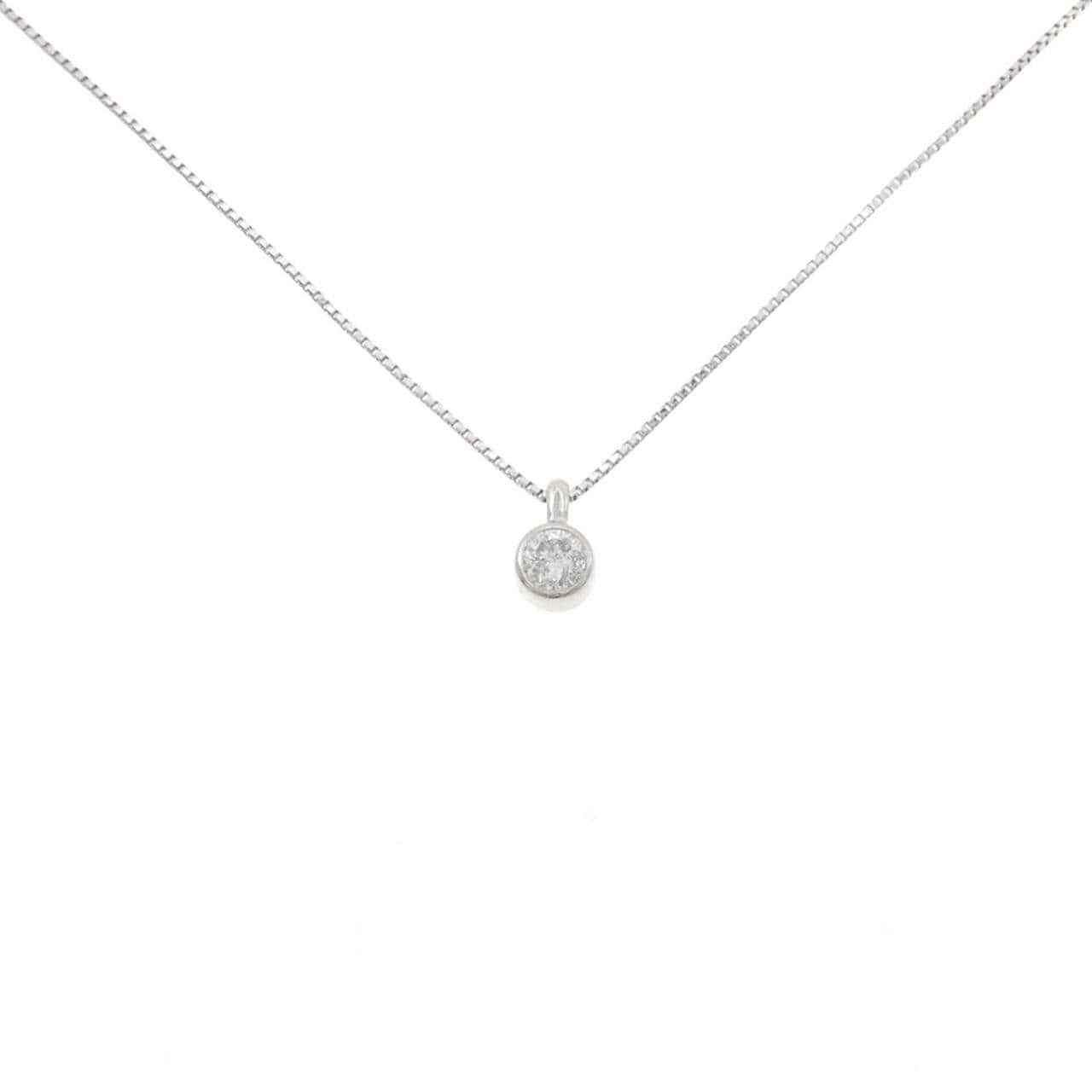 PT850 ダイヤモンド ネックレス 0.18CT