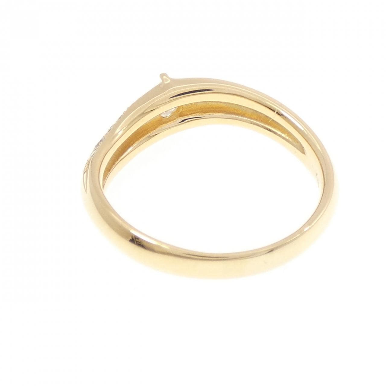 K18YG ダイヤモンド リング 0.20CT