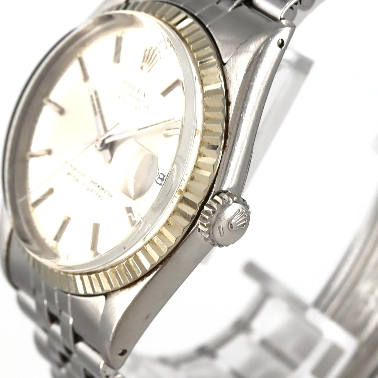 【ノーメンテナンス還元価格】ロレックス デイトジャスト 1601 SSxWG 自動巻 3番台