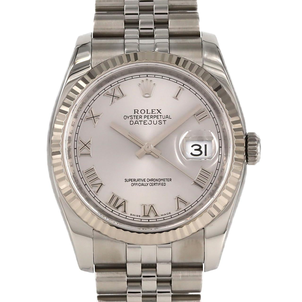 ROLEX Datejust 116234 SSxWG Automatic M number