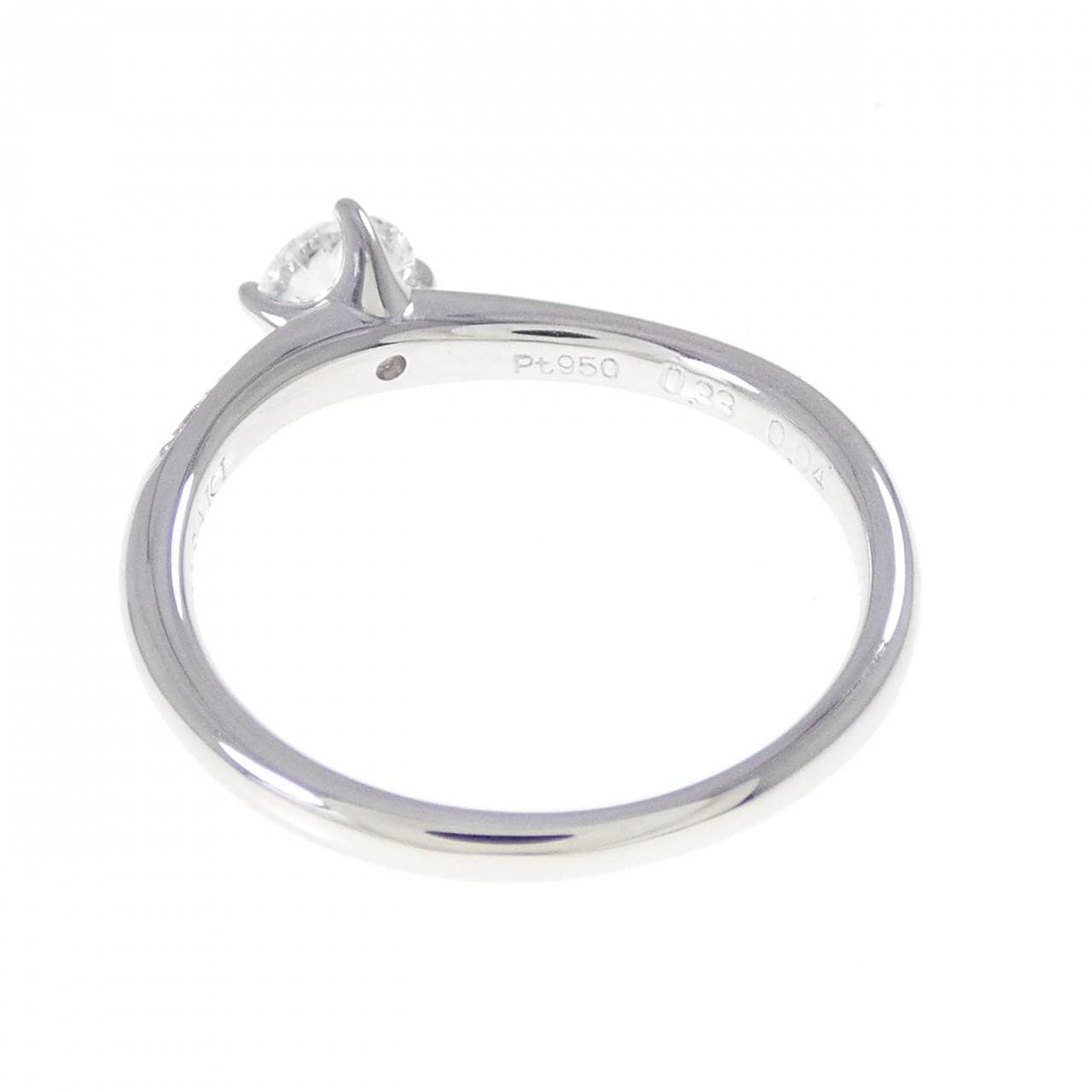 タサキ インフィニタ ソリティア リング 0.33CT D VS1 3EXT