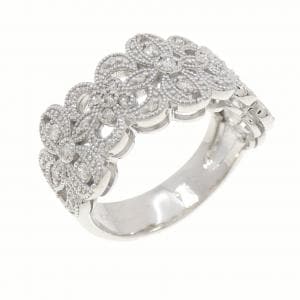 K18WG ダイヤモンド リング 0.18CT