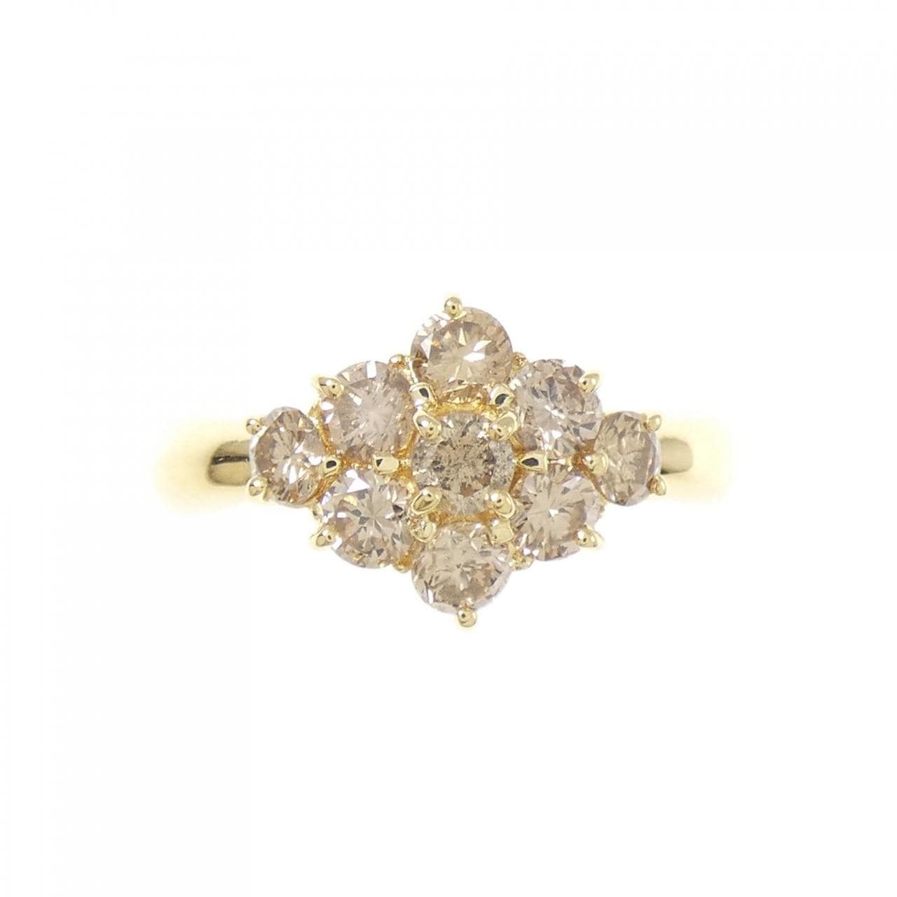 K18YG ダイヤモンド リング 1.00CT