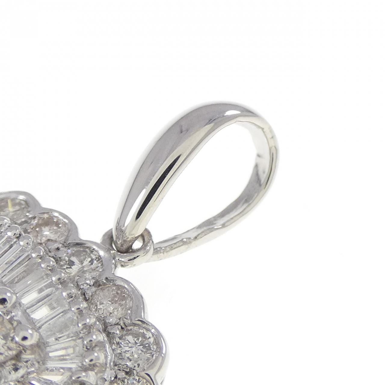 PT900 ダイヤモンド ペンダント 2.00CT