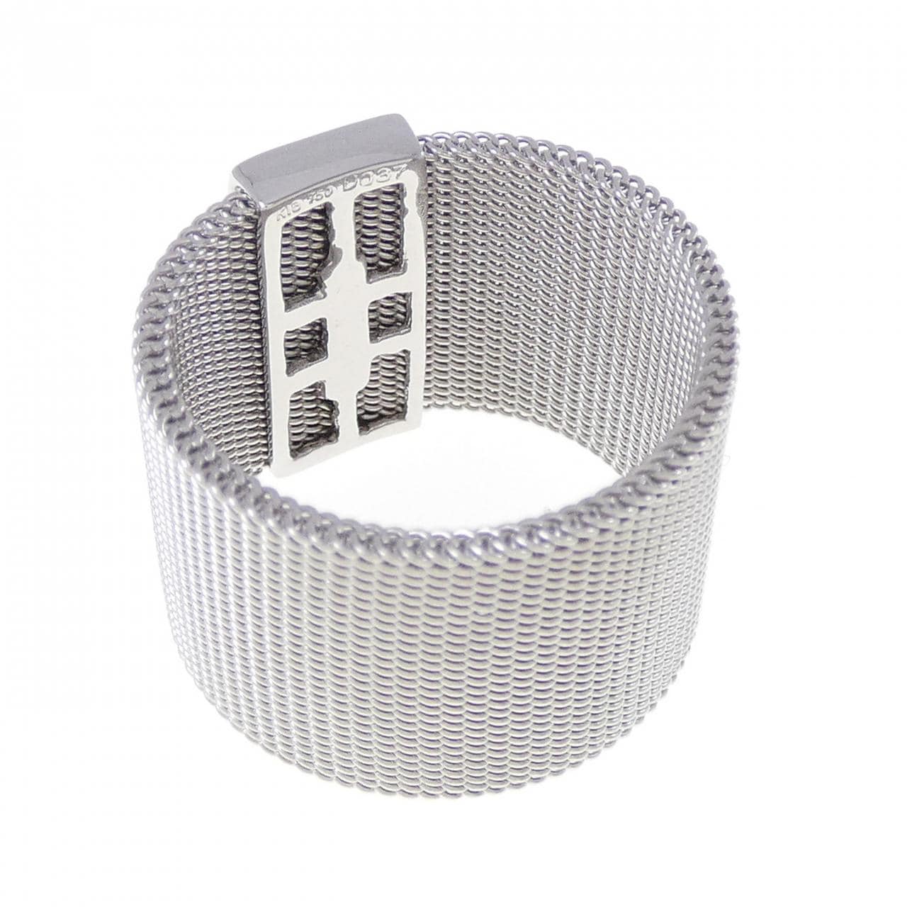 K18WG ダイヤモンド リング 0.37CT