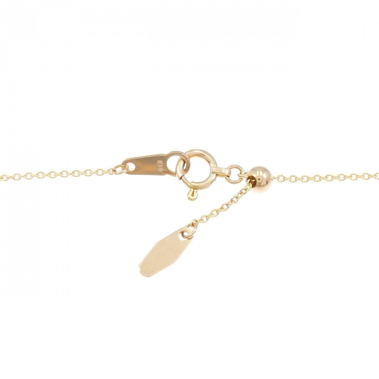 K18YG クロス サファイヤ ネックレス 0.30CT