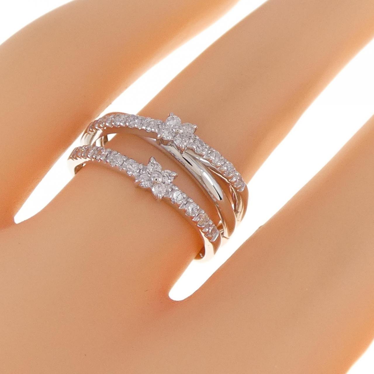 『White Gold Diamond ring』K14WG ダイヤモンドリングダヤモンド