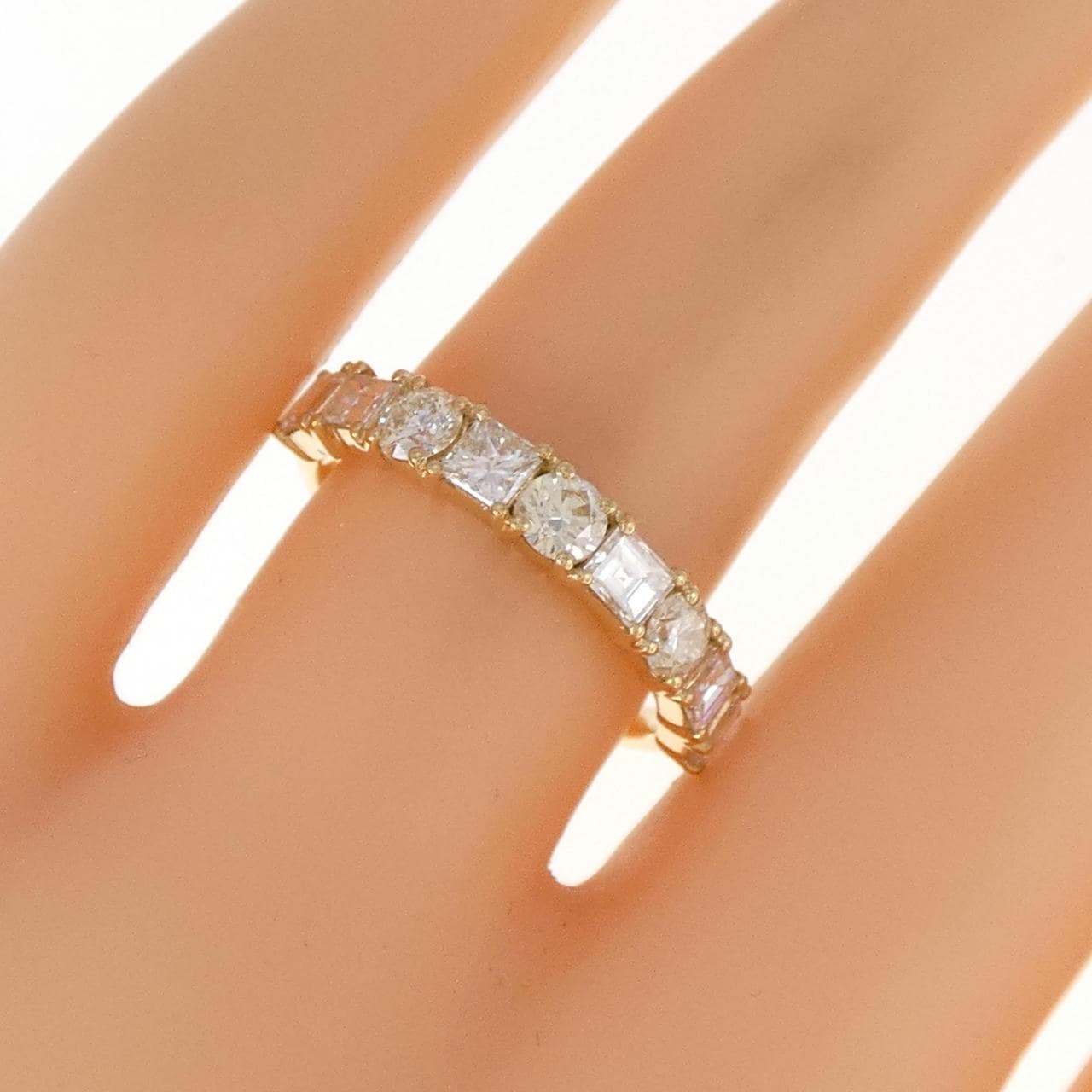 [BRAND NEW] K18YG Diamond Ring 1.25CT