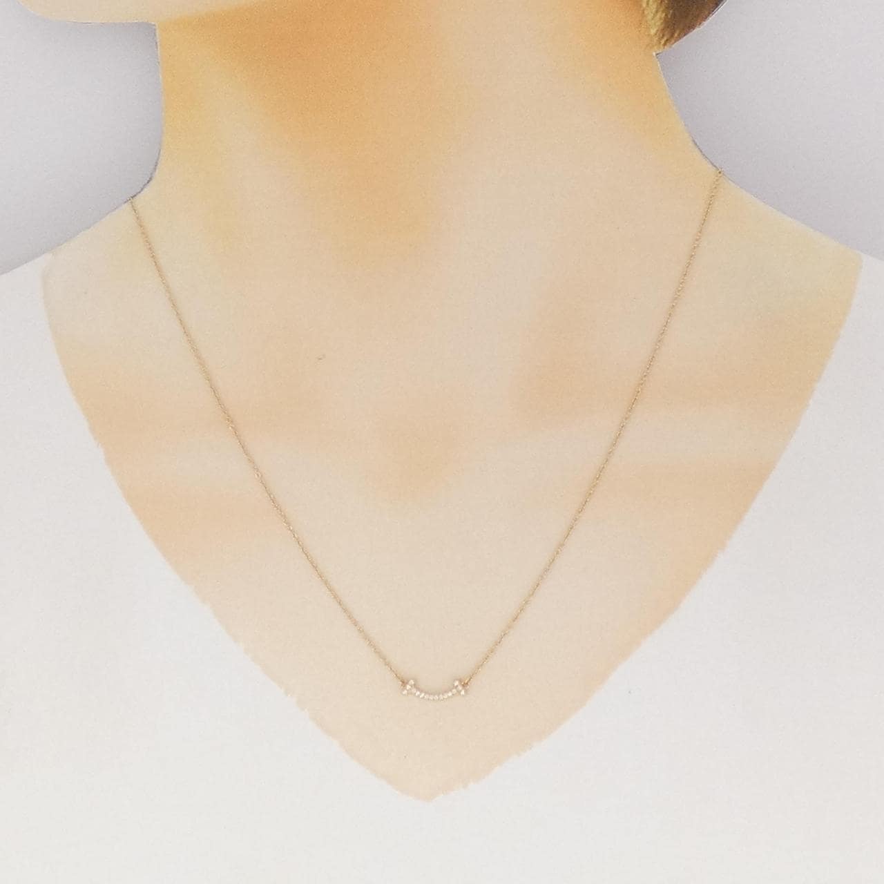 ティファニー Tスマイル ミニ ネックレス