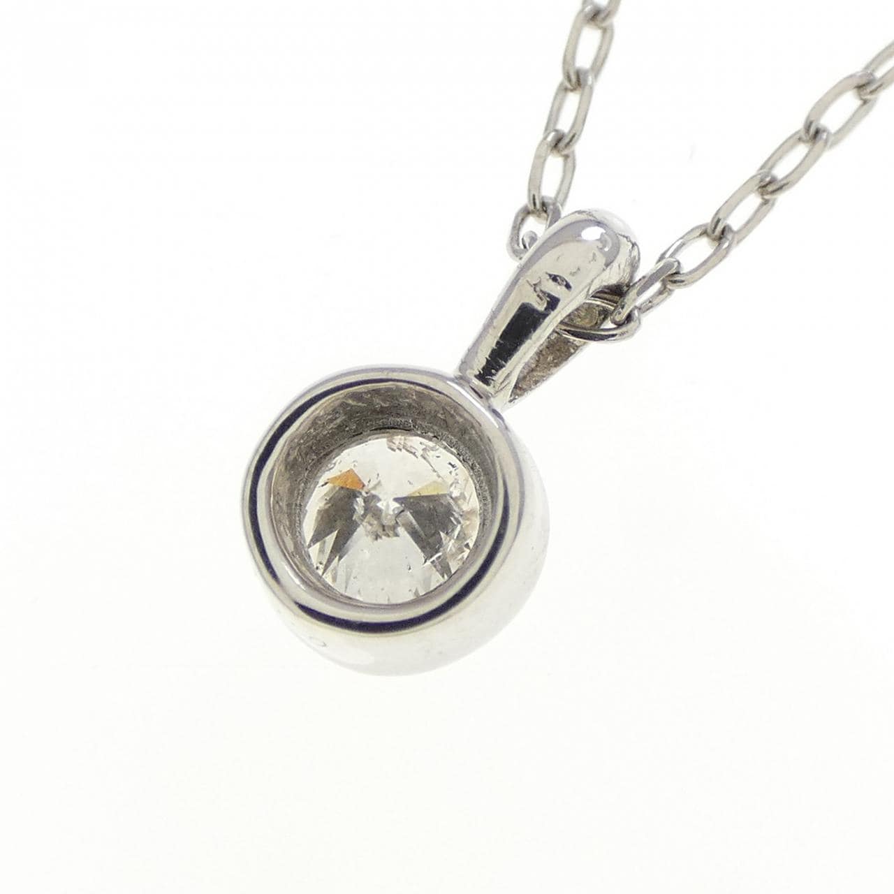 PT850钻石项链 0.20克拉