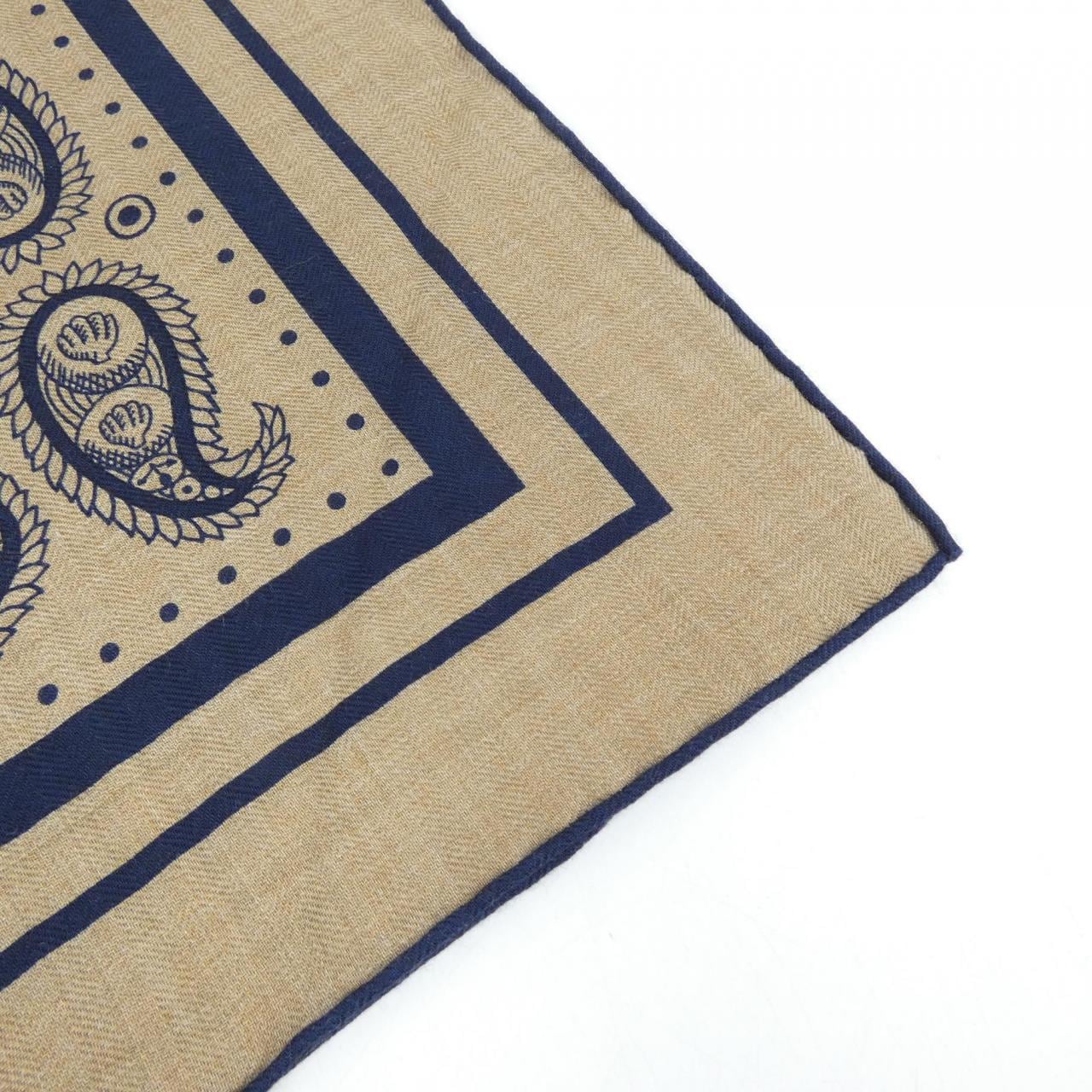 エルメス HERMES TATOUAGES MARINS BANDANA H243374S カレジェアン140 ショール