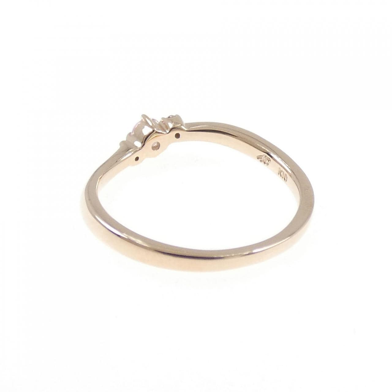 4゜C 合成サファイヤ リング