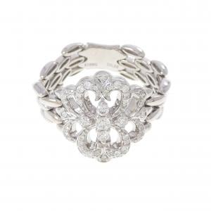 K18WG ダイヤモンド リング 0.28CT