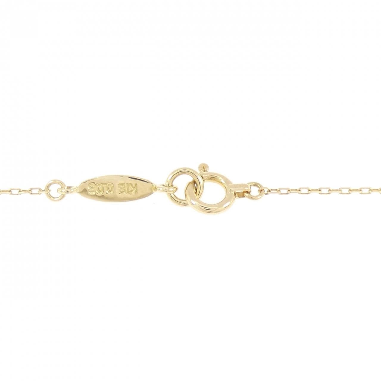 アーカー イニシャル ネックレス 0.05CT