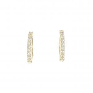 K18YG ダイヤモンド イヤリング 0.50CT