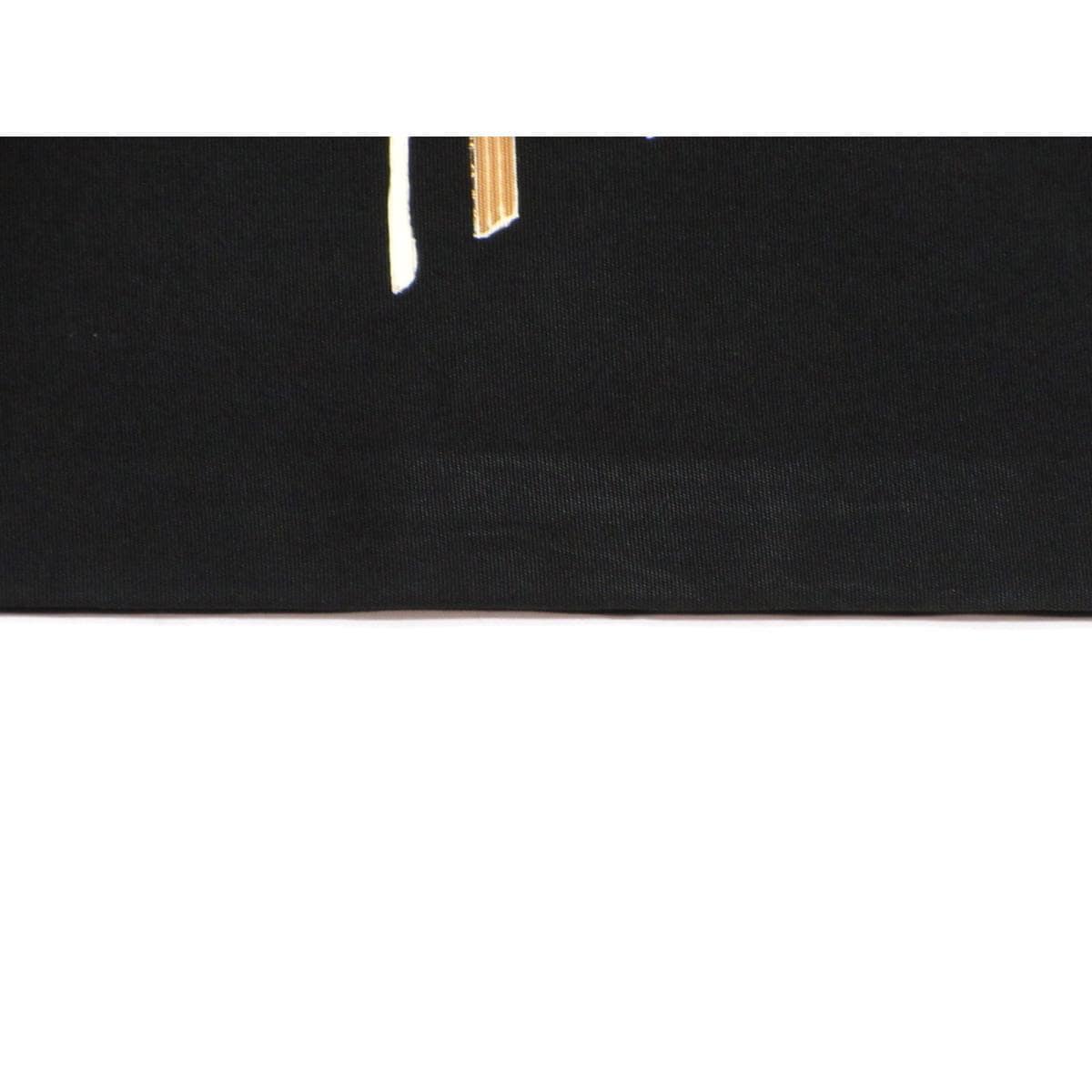 名古屋帯　塩瀬染帯　友禅金彩加工　刺繍入り