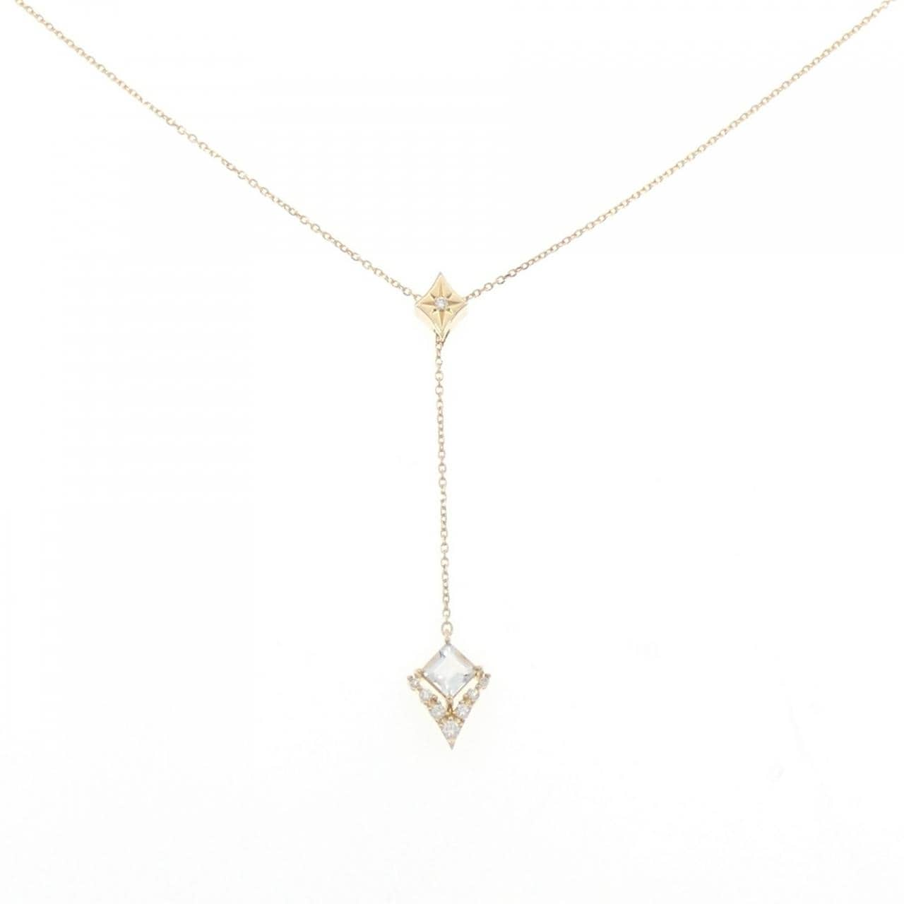 スタージュエリー アクアマリン ネックレス